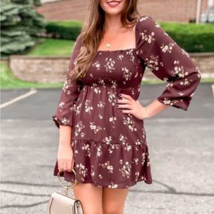 Abercrombie and Fitch floral mini dress